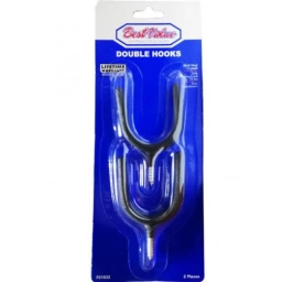 GANCHO FORRADO DOBLE PCOLGAR HERRAMIENTAS 2 PZ