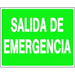 LETRERO SALIDA DE EMERGENCIA
