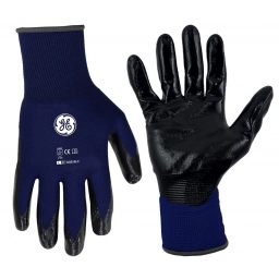 GUANTES ANTICORTE POLIESTER Y NITRILO TALLE L