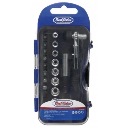 JGO DE DADOS Y PUNTAS 22PZ CrV