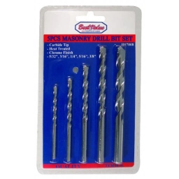 JUEGO MECHAS P/CONCRETO 5 PZ.