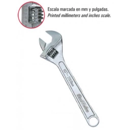 LLAVE AJUSTABLE  8 ACERO TEMPLADO