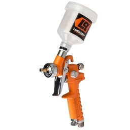 PISTOLA DE PINTAR HVLP GRAVEDAD + TRAMPA DE AGUA