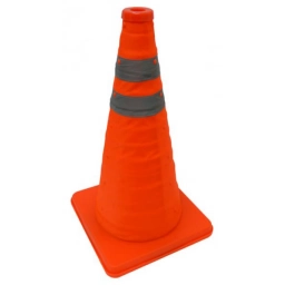 CONO NARANJA PLEGABLE*
