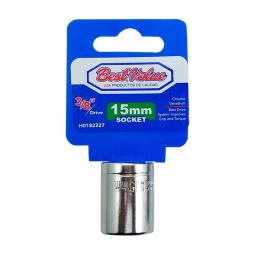 *DADO 15 MM EN 3/8 6 PUNTAS CRV