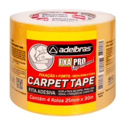 CINTA DOBLE FAZ CREPE NARANJA 415 - 48MM X 30MTS