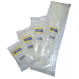 PRECINTOS 2,5 X 200MM (100 un) BLANCO