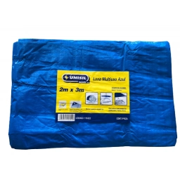 LONA MULTIUSO DE POLYET. AZUL 3 X 3 MTS