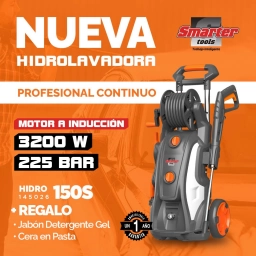 HIDROLAVADORA 3200W INDUCCION 150S
