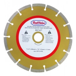 *DISCO DIAMANTADO 180MM SEGMENTADO (7")