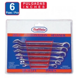 *JGO LLAVE COMB.516-58 6PZ CRV CESTANTE
