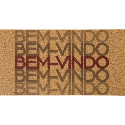 FELPUDO VINIL BIENVENIDOS DEGRADE 40X75CM