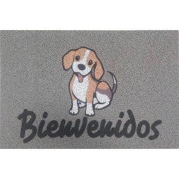 FELPUDO VINIL PET BIENVENIDOS PERRO 60X40 CM