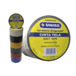CINTA TELA AMARILLA 48mm X 10y