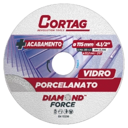 DISCO DIAMOND FORCE  115MM PORCELANATOVIDRIO - 62797