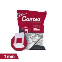 ESPACIADOR NIVELACION 1.0 MM SLIM 100PZ