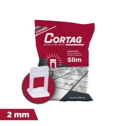 ESPACIADOR NIVELACION 2.0 MM SLIM 100PZ