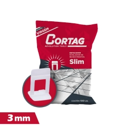 ESPACIADOR NIVELACION 3.0 MM SLIM 100PZ