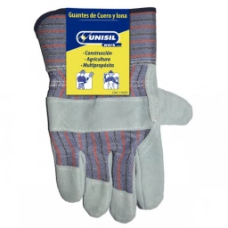 GUANTE DE CUERO Y LONA - MS-GU011 (PACK X 12)