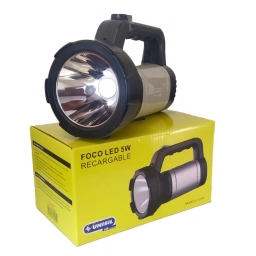FOCO LED RECARGABLE 5W BATERIA LITIO
