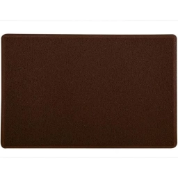 FELPUDO VINIL SILVER MARRON 10MM - 60X40 CM