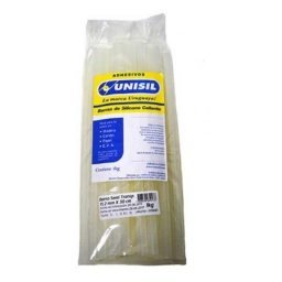 BARRA DE SILICONA TRANSP. 1/2 - HOTMELT GRUESA