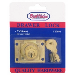 CERRADURA PARA MUEBLE ZINC C2 LLAVES