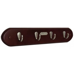 PERCHERO DE MADERA OSCURA C4 PERCHAS