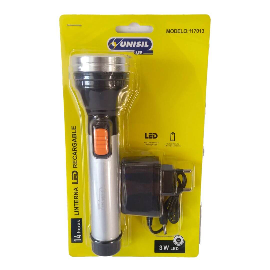 Linterna Led Recargable 3W – Ramasil